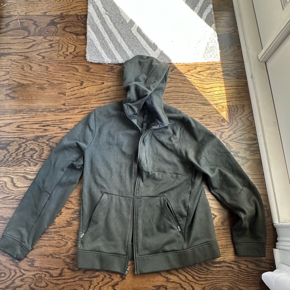 Lululemon Wool blend full zip hoodie Large